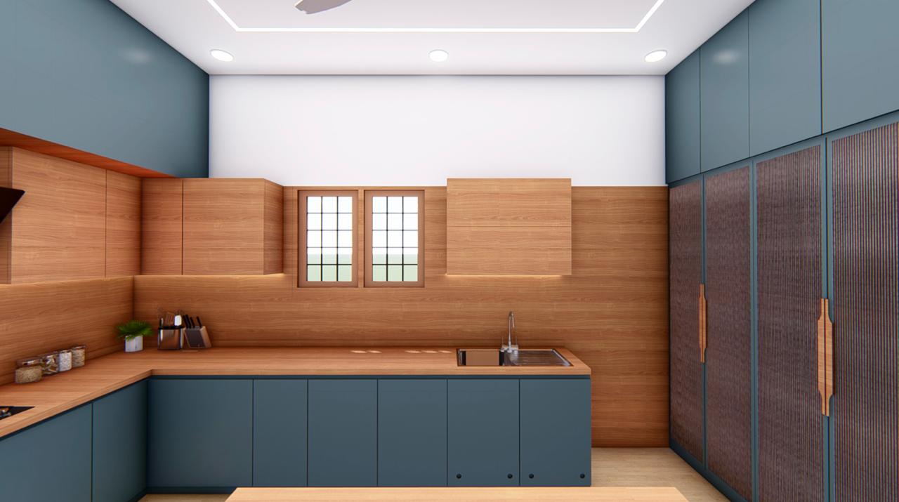 The Wooden Elegance Kitchen 2