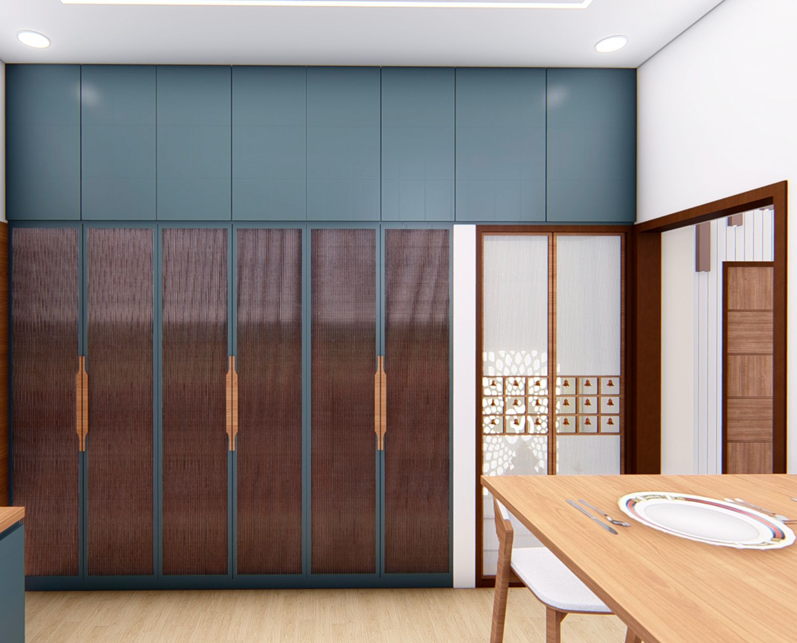 The Wooden Elegance Kitchen 3